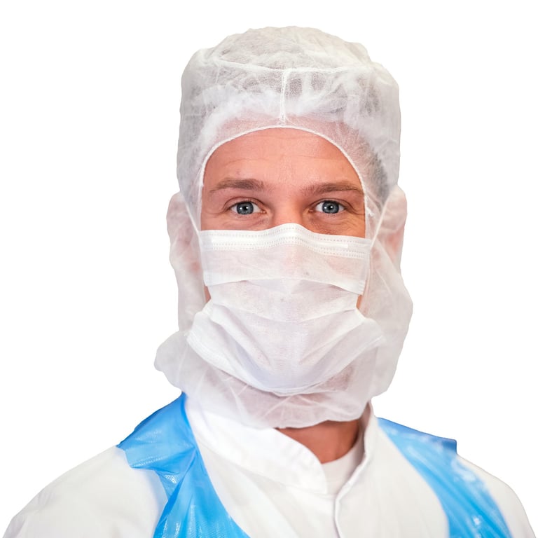CaluGuard Basic Astrocap met 2 laags mondmasker