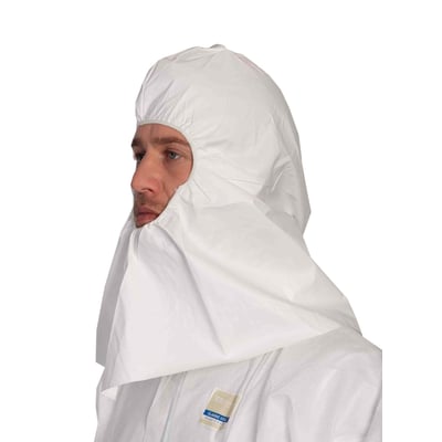 CaluGuard Pro muts riddermodel wit 