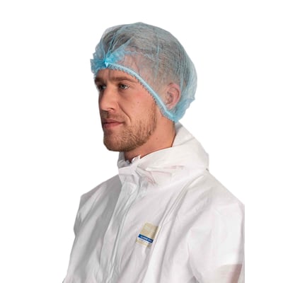 CaluGuard Plus haarnet detecteerbaar blauw 100st
