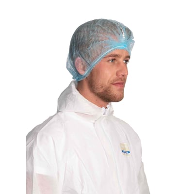 CaluGuard Plus haarnet detecteerbaar blauw 100st