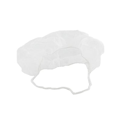 CaluGuard Basic 100 baardmasker wit non woven met elastiek 100st