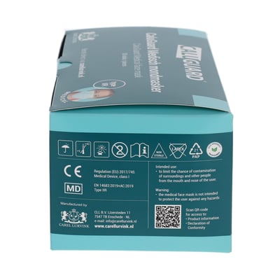 CaluGuard Medisch mondmasker type IIR 50st