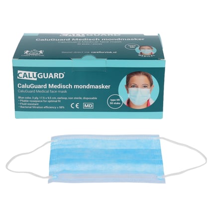 CaluGuard Medisch mondmasker type IIR 50st