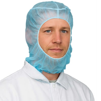 Basic astrocap zonder mondmasker blauw 50st 