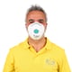 CaluPrevent BLS stofmasker 103V FFP3 met ventiel  