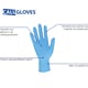 CaluGloves Food Safe Blue nitril wegwerphandschoenen maat S 100 stuks