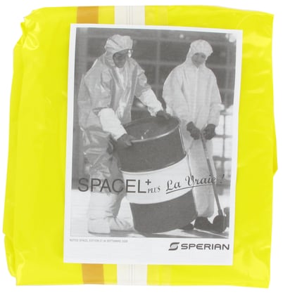 Spacel plus 3000 AP RA EBJ overall geel size XXL