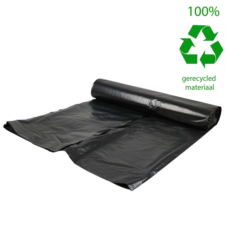 Afvalzak RECY 70x110cm LDPE zwart T30 20st