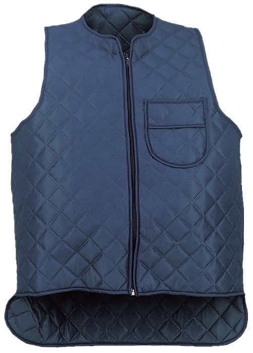 Thermo bodywarmer marine tricot polyamide thermovoering
