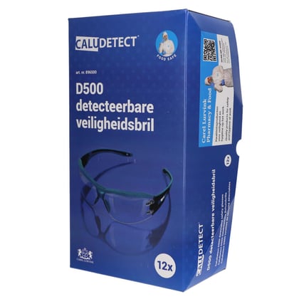 CaluDetect D500 detecteerbare veiligheidsbril 