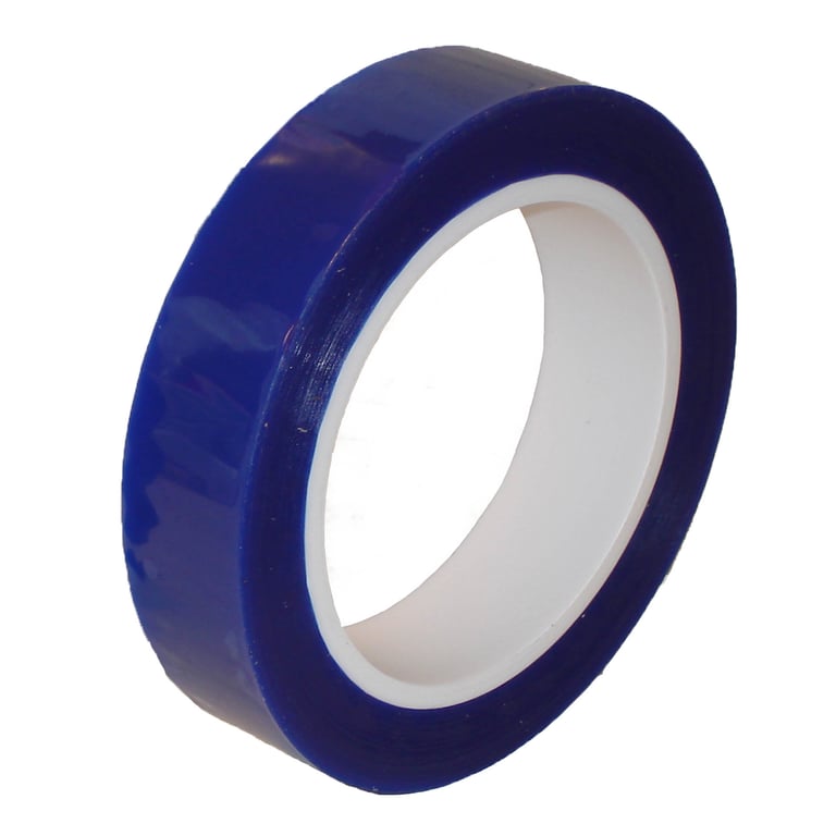 Polyester tape Blauw