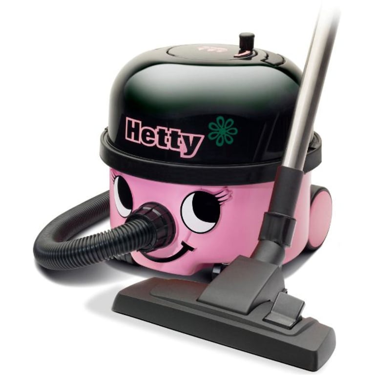 Numatic stofzuiger Hetty HET180-10 roze met kit AS0