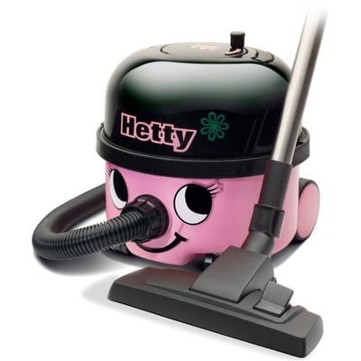 Numatic stofzuiger Hetty HET180-10 roze  met kit AS0
