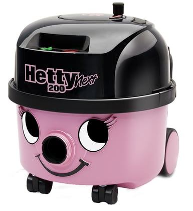Numatic stofzuiger Hetty Next roze inclusief kit AST1