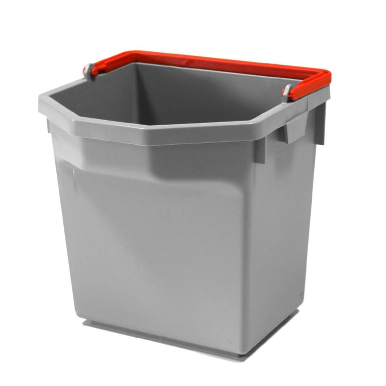 Numatic emmer 5ltr grijs met hendel