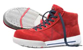 Bickz 730 by Bata Sneaker rood suede S1P