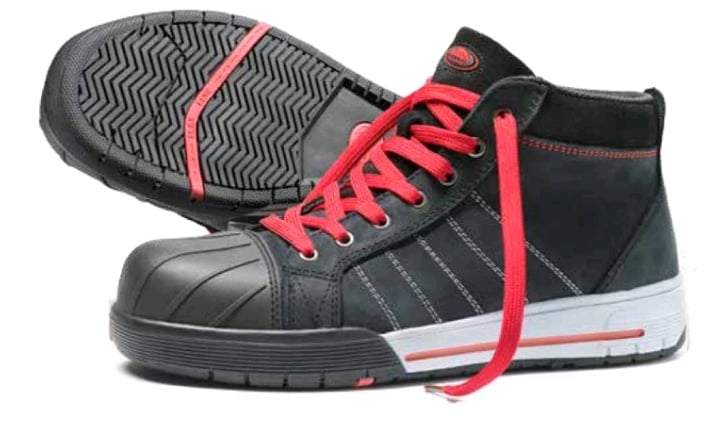 Bata Bickz 733 S3 veiligheidsschoenen hoog zwart