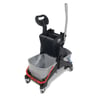 Numatic ReFlo MMT1616B mopwagen met pers  en dubbele emmer 16ltr