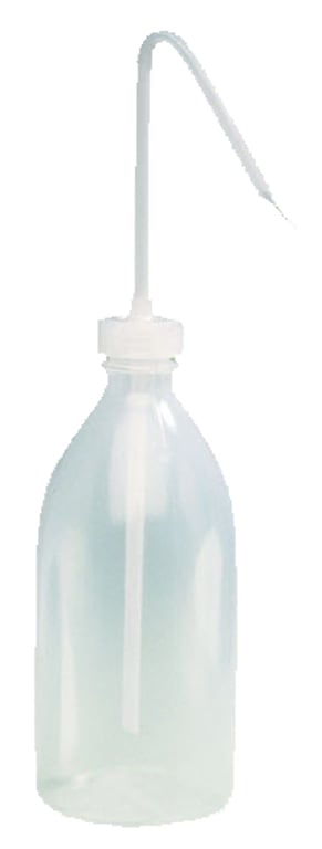 Laboratoriumfles met spuitstuk