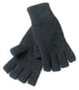 Vingerloze handschoen blauw 100% acryl