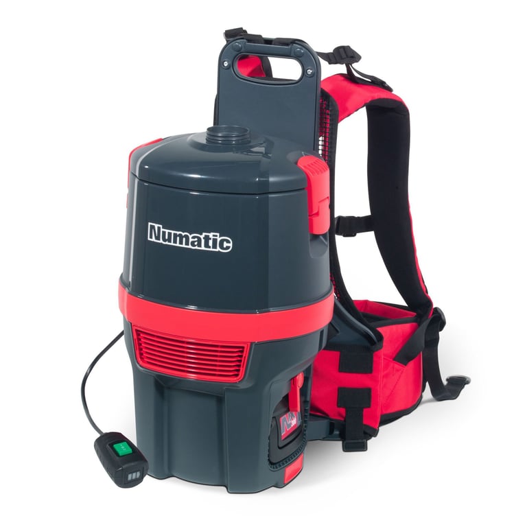 Numatic rugstofzuiger inclusief batterij RSB150-NX en kit AA30E