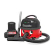 Numatic NBV190-NX batterijstofzuiger rood met batterij, lader en kit AA29E