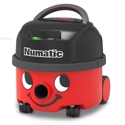 Numatic NBV190-NX batterijstofzuiger rood met batterij, lader en kit AA29E