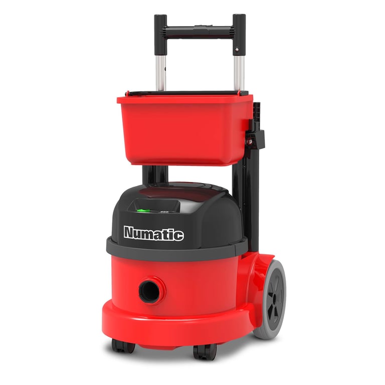 Numatic PBT230-NX batterijstofzuiger rood met kit