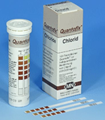 Quantofix Chloride  semi kwantitatieve teststrips 100 stuks