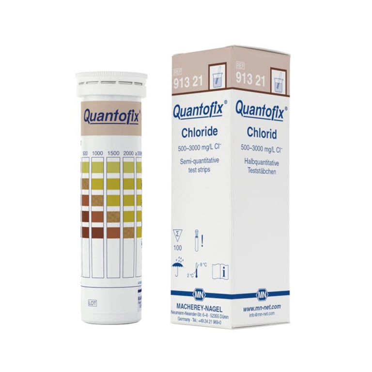 Quantofix Chloride semi kwantitatieve teststrips 100 stuks
