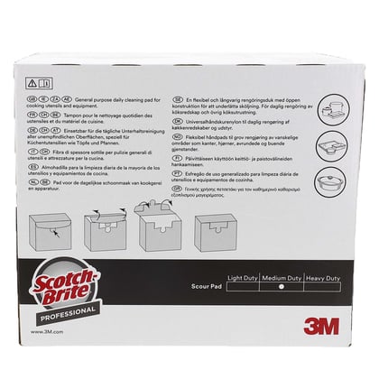 3M Scotch-Brite schuurlapje groen 158x224mm