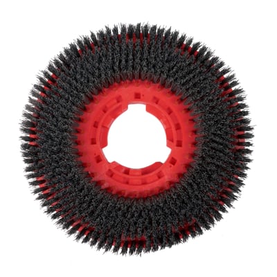 Numatic Ten-Tec schrobborstel rood 220mm