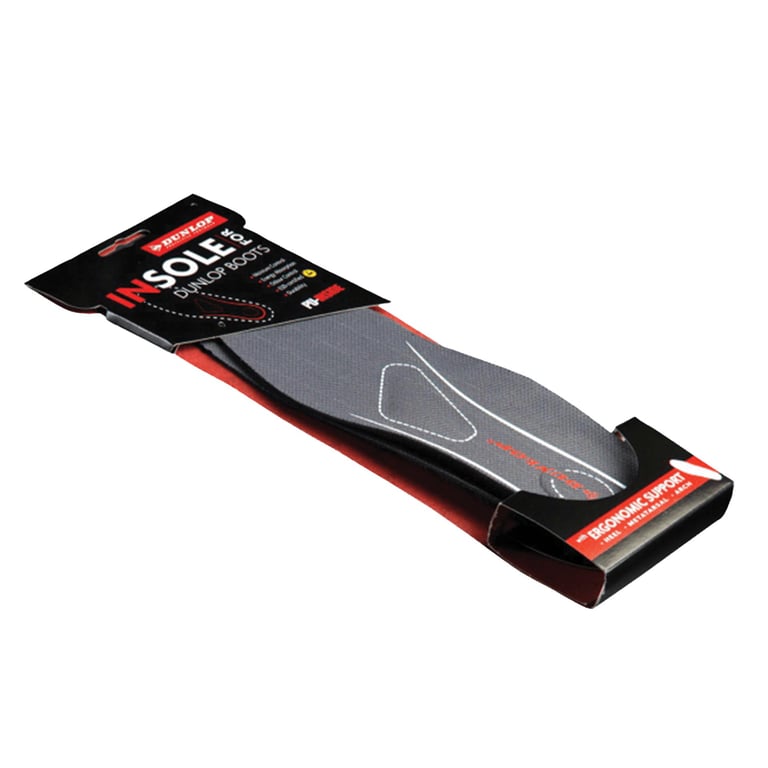 Dunlop PU Comfort inlegzool zwart