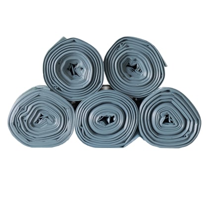 BonTon afvalzakken grijs rol 20st 58x102x0,05cm 