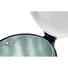 Pedaalemmer wit 12ltr met metalen binnenemmer