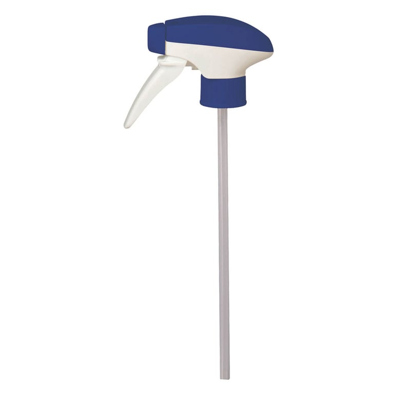 Spraytrigger blauw voor sproeiflacon