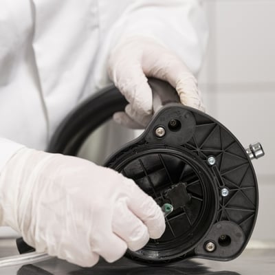 Vikan ergofoam injector met aanzuigslang