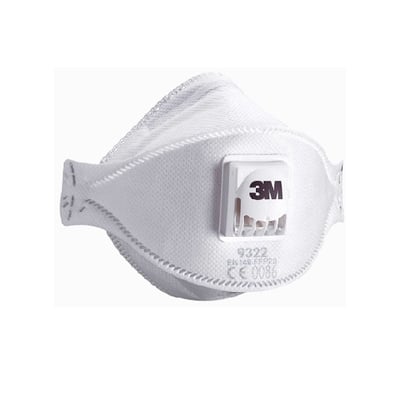 3M stofmasker 9322 FFP2 met uitademventiel