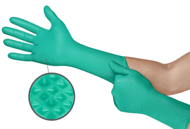 Ansell Microflex mega texture