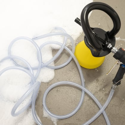 Vikan koudwater slangenset 15mtr transparant