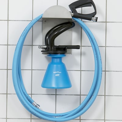 Vikan slangenset warm water 20mtr blauw 