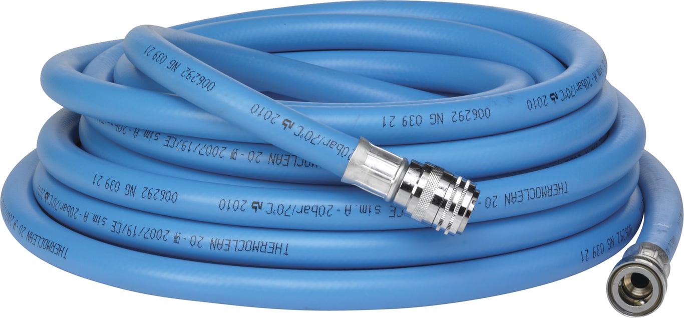 Vikan Warmwater Slangenset 10mtr blauw