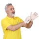 CaluGloves Natural Latex wegwerphandschoenen maat XL 100 stuks
