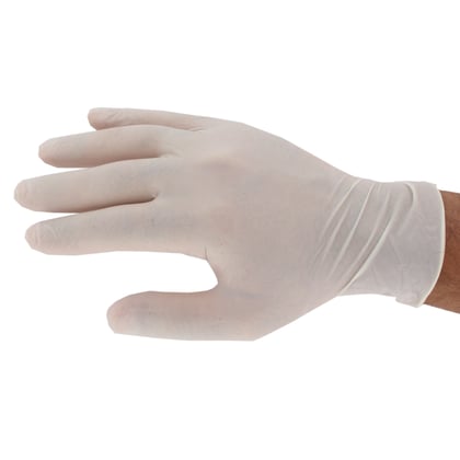 Latex handschoenen wit 100st 