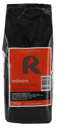 Redbeans cappuccinotopping 750gr 