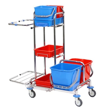 Materiaalwagen verchroomd