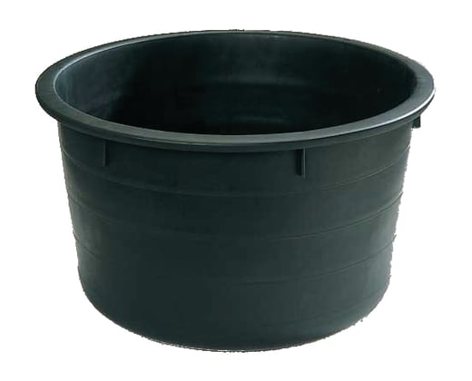Speciekuip 85ltr zwart zwaar model