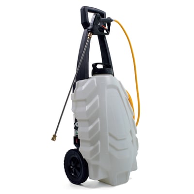 Samourai elektrische sprayer 30ltr op wielen met 1 batterij