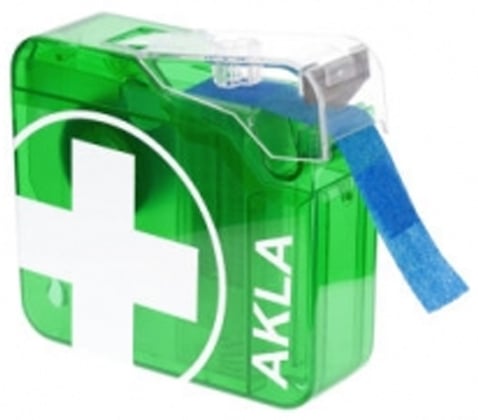 Akla pleisterdispenser HACCP blauw