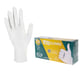 CaluGloves White latex disposable handschoen  100 stuks maat L 